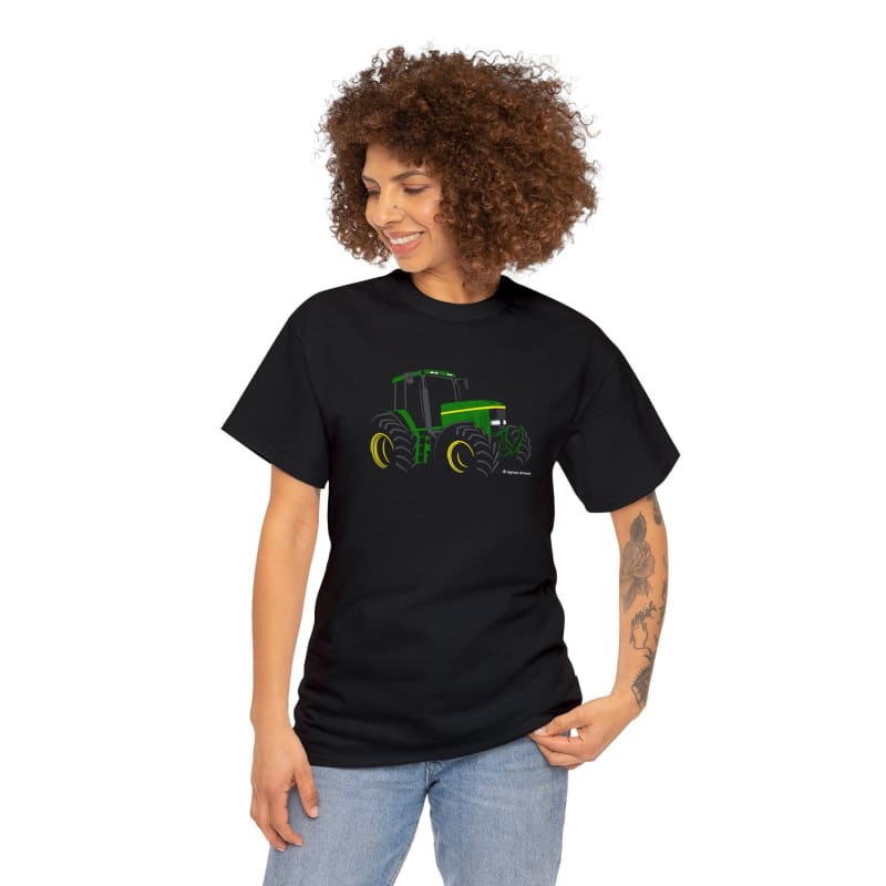 John Deere 7810 Tractor Adult Classic Fit Silhouette T Shirt