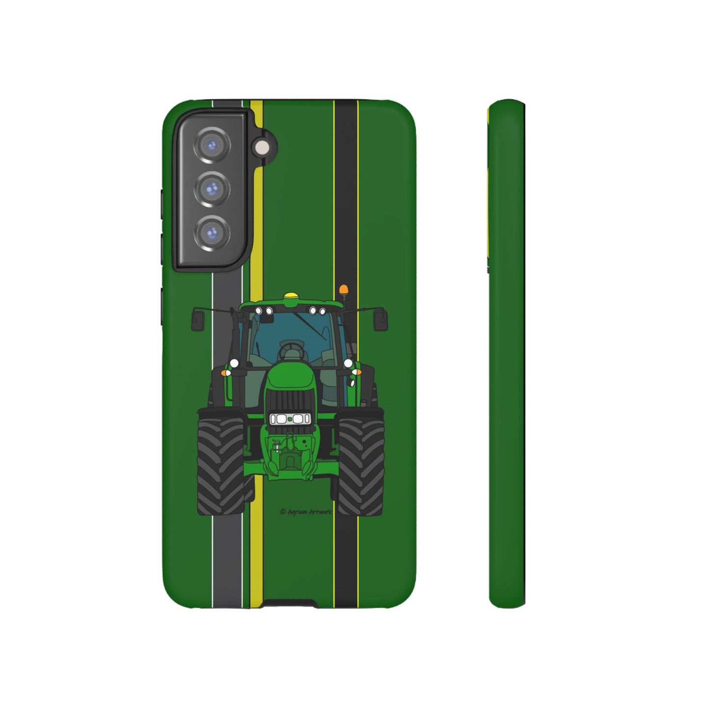 Green Tractor #2 Tough Phone Case