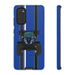 Blue Tractor #1 Tough Phone Case