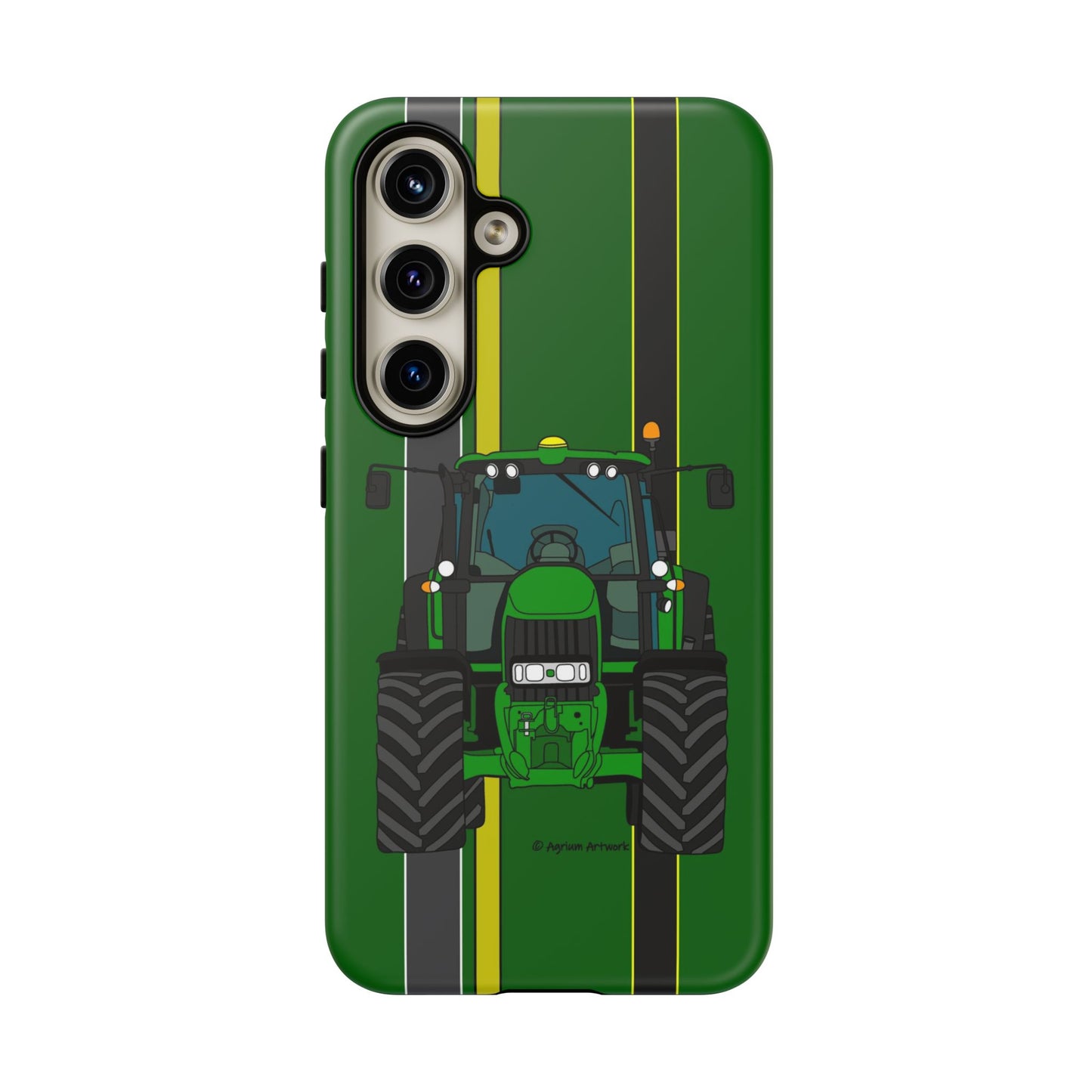 Green Tractor #2 Tough Phone Case