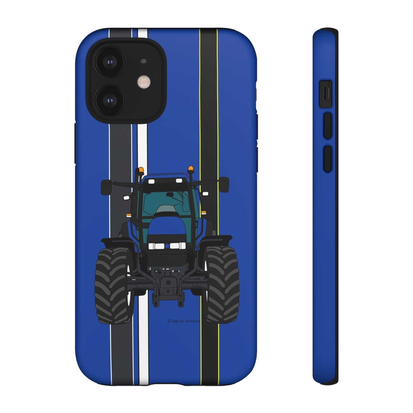 Blue Tractor #2 Tough Phone Case