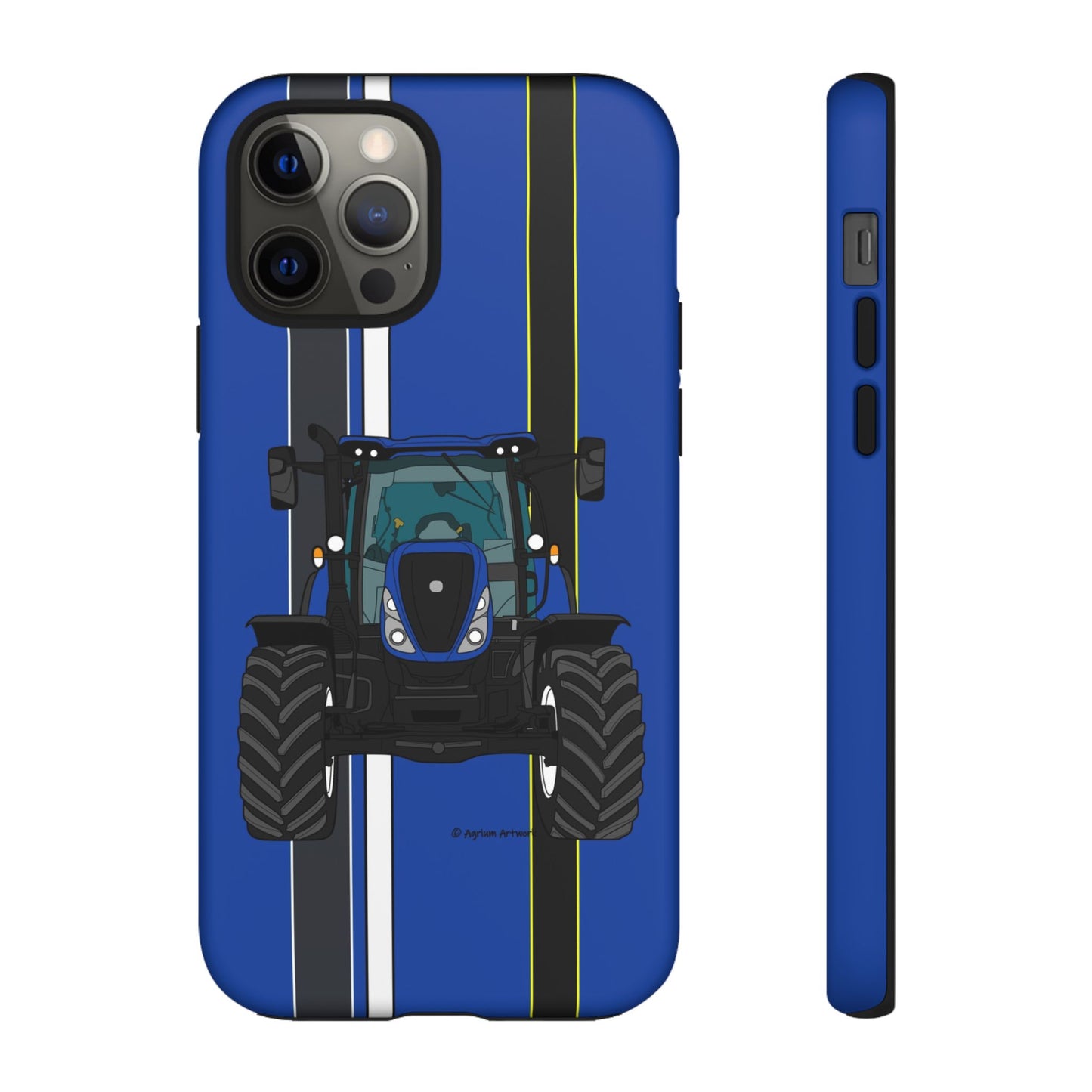 Blue Tractor #1 Tough Phone Case