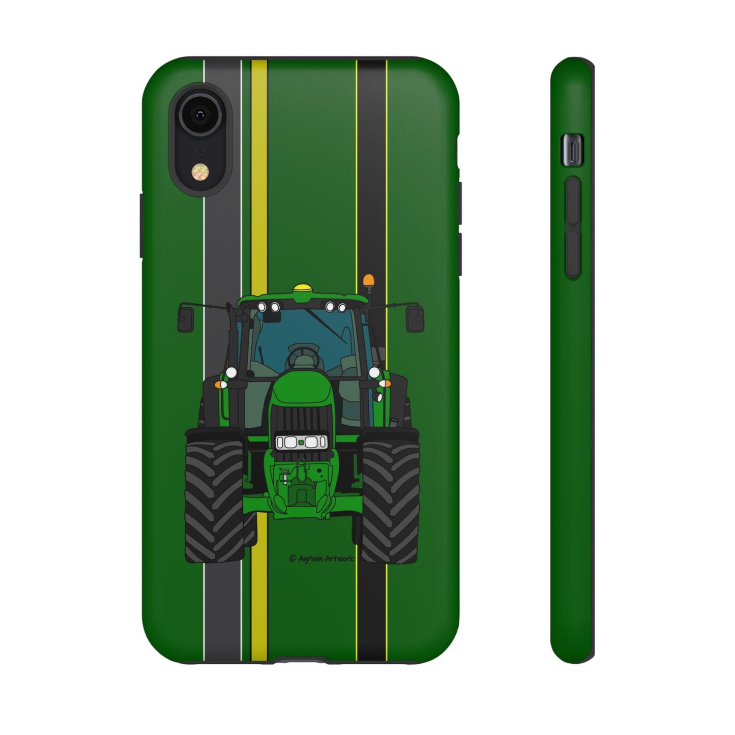 Green Tractor #2 Tough Phone Case