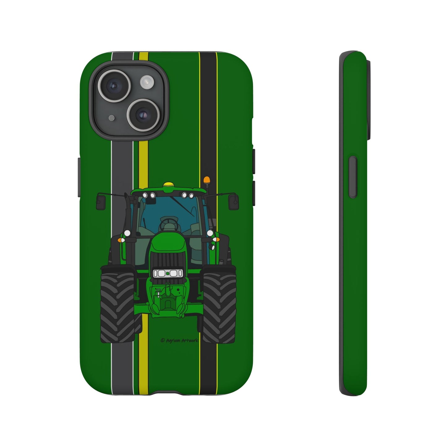 Green Tractor #2 Tough Phone Case