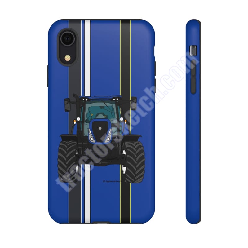 Blue Tractor #1 Tough Phone Case
