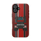 Dark Red Tractor #2 Tough Phone Case