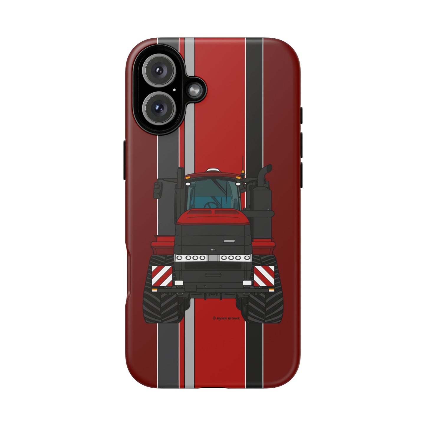 Dark Red Tractor #2 Tough Phone Case