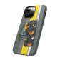 Yellow Fastrak 4000 Series Tough Phone Case - Grey