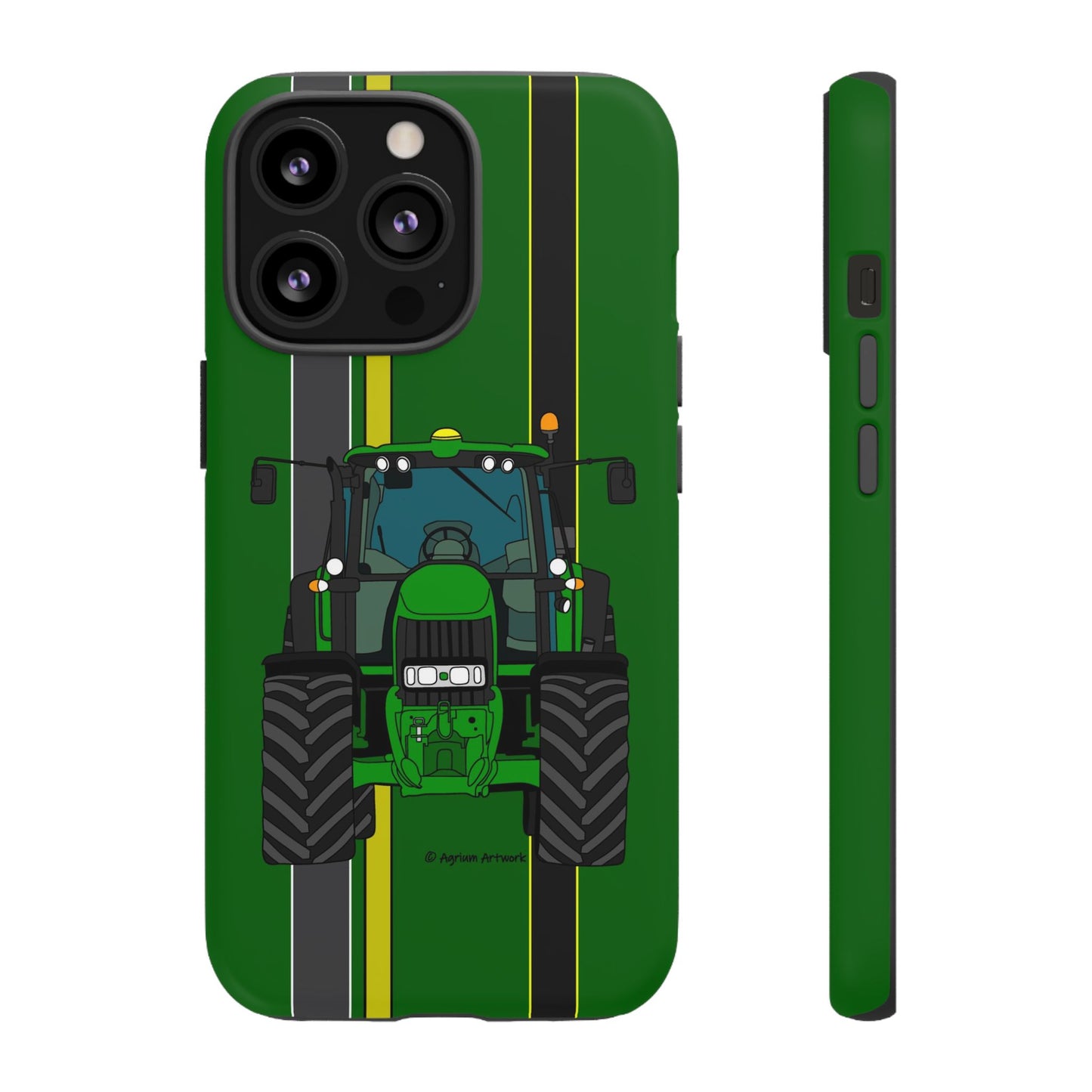 Green Tractor #2 Tough Phone Case