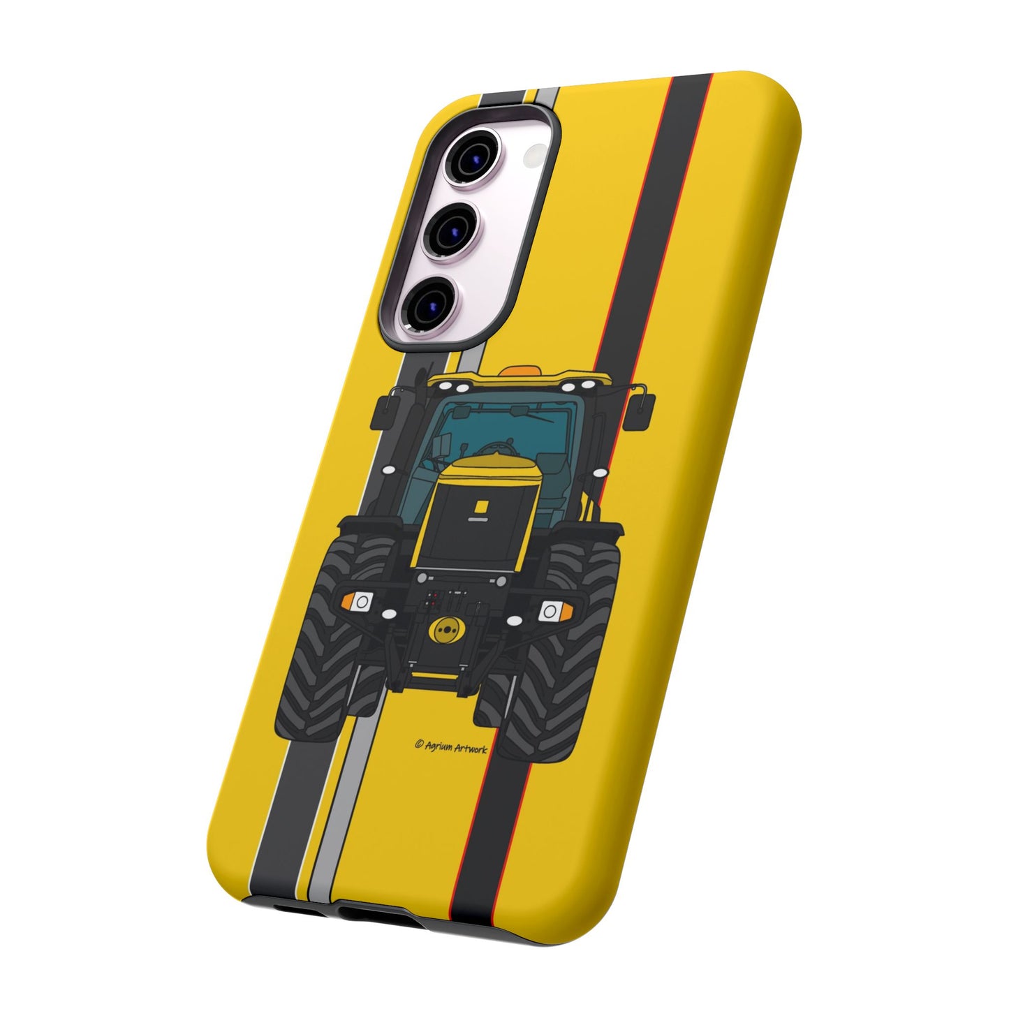 Yellow Fast Tractor #2 Tough Phone Case