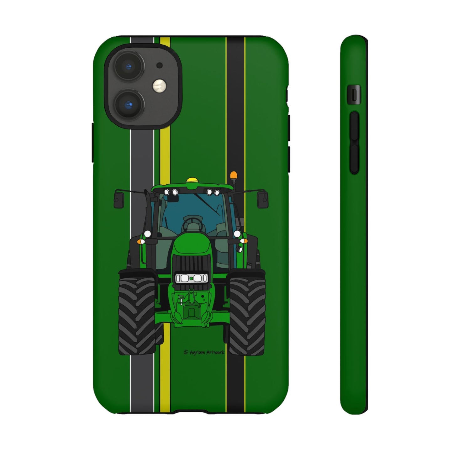 Green Tractor #2 Tough Phone Case