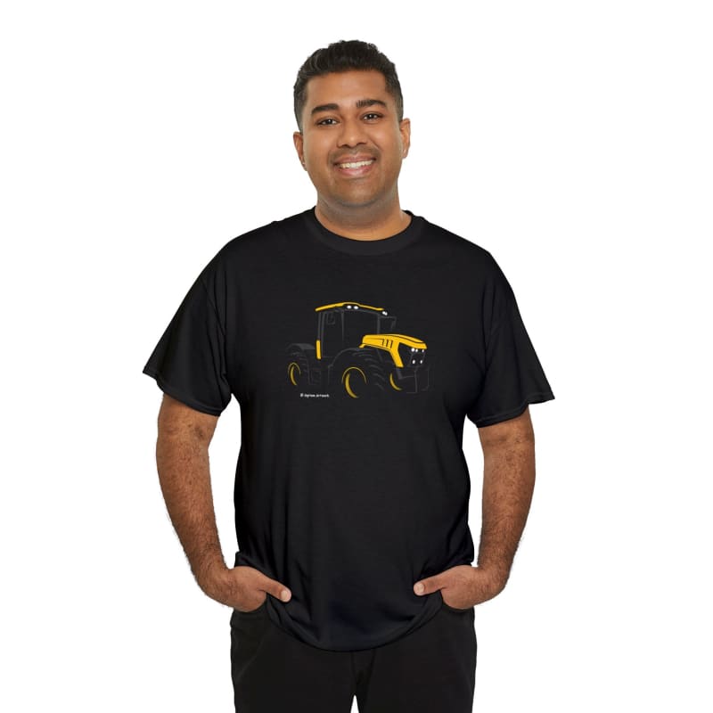 Yellow Fast 4220 Tractor - Adult Classic Fit Silhouette T-Shirt