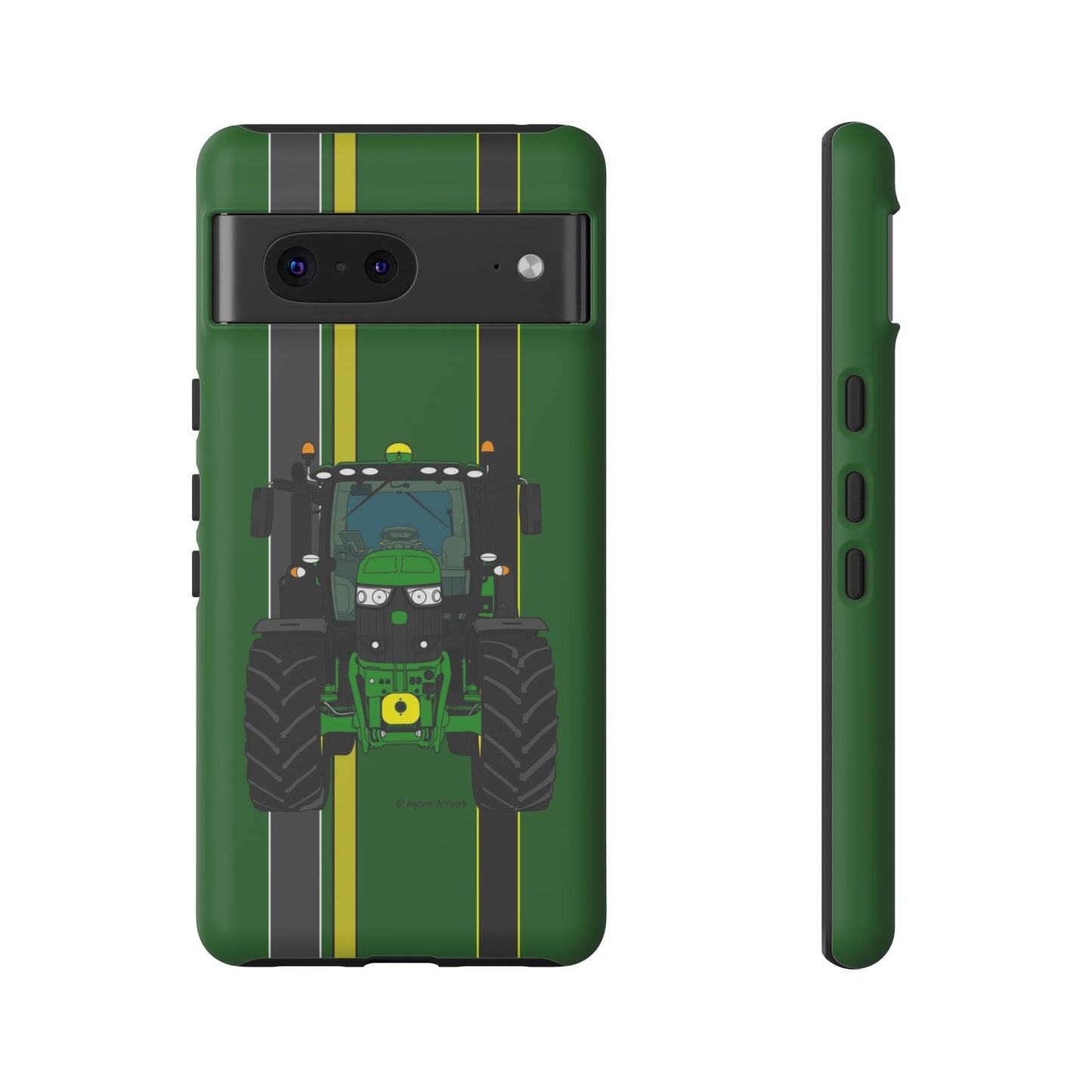 Green Tractor #1 Tough Phone Case