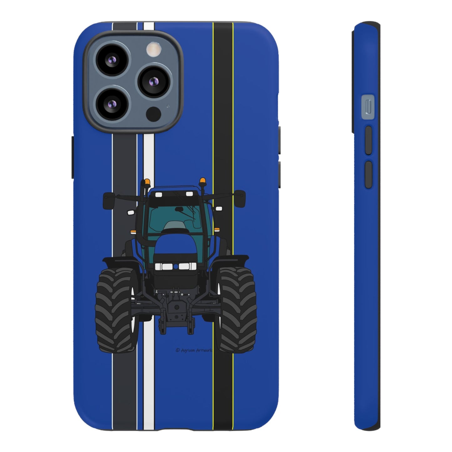 Blue Tractor #2 Tough Phone Case