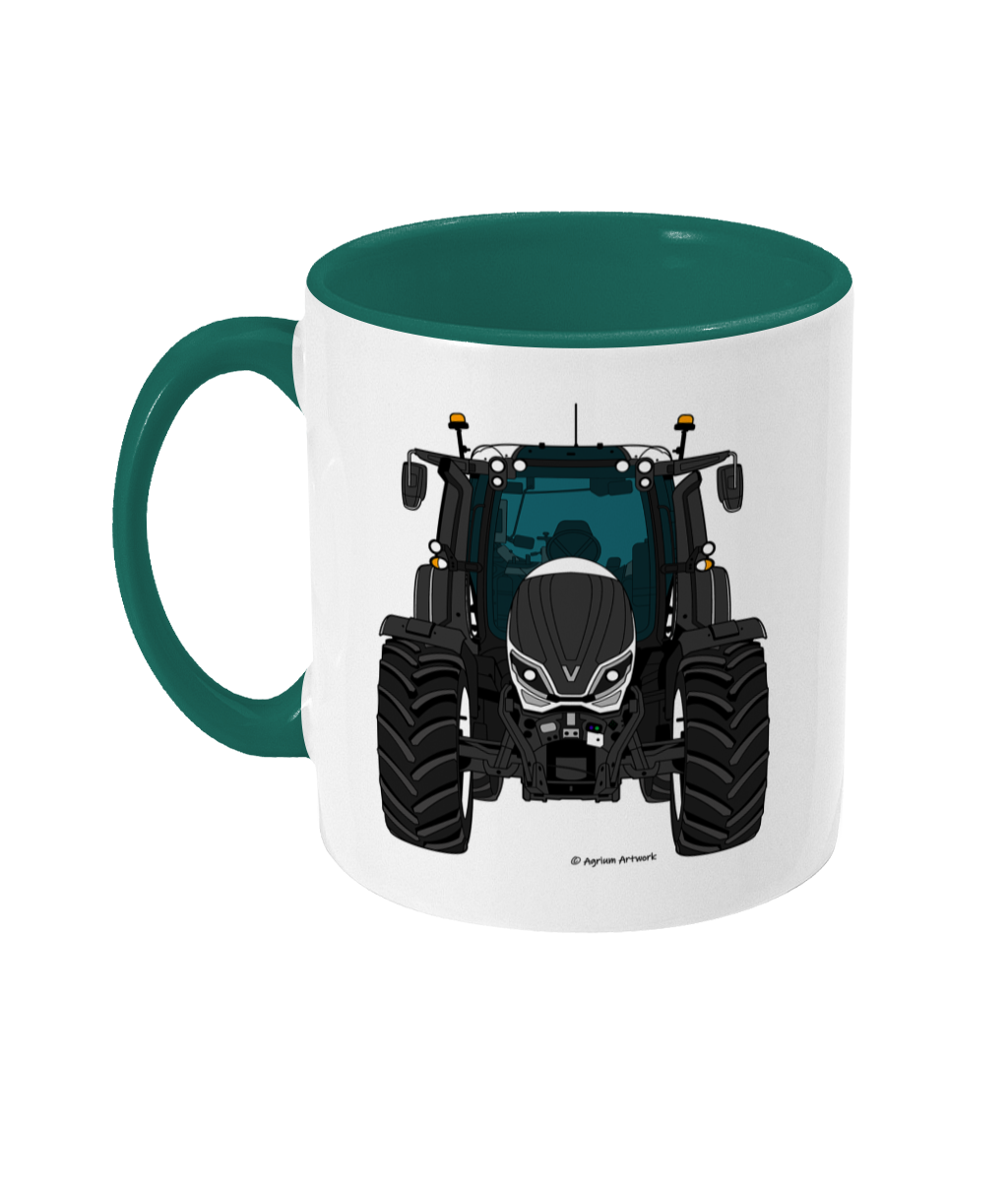 White Tractor #1 11oz Coloured Mug