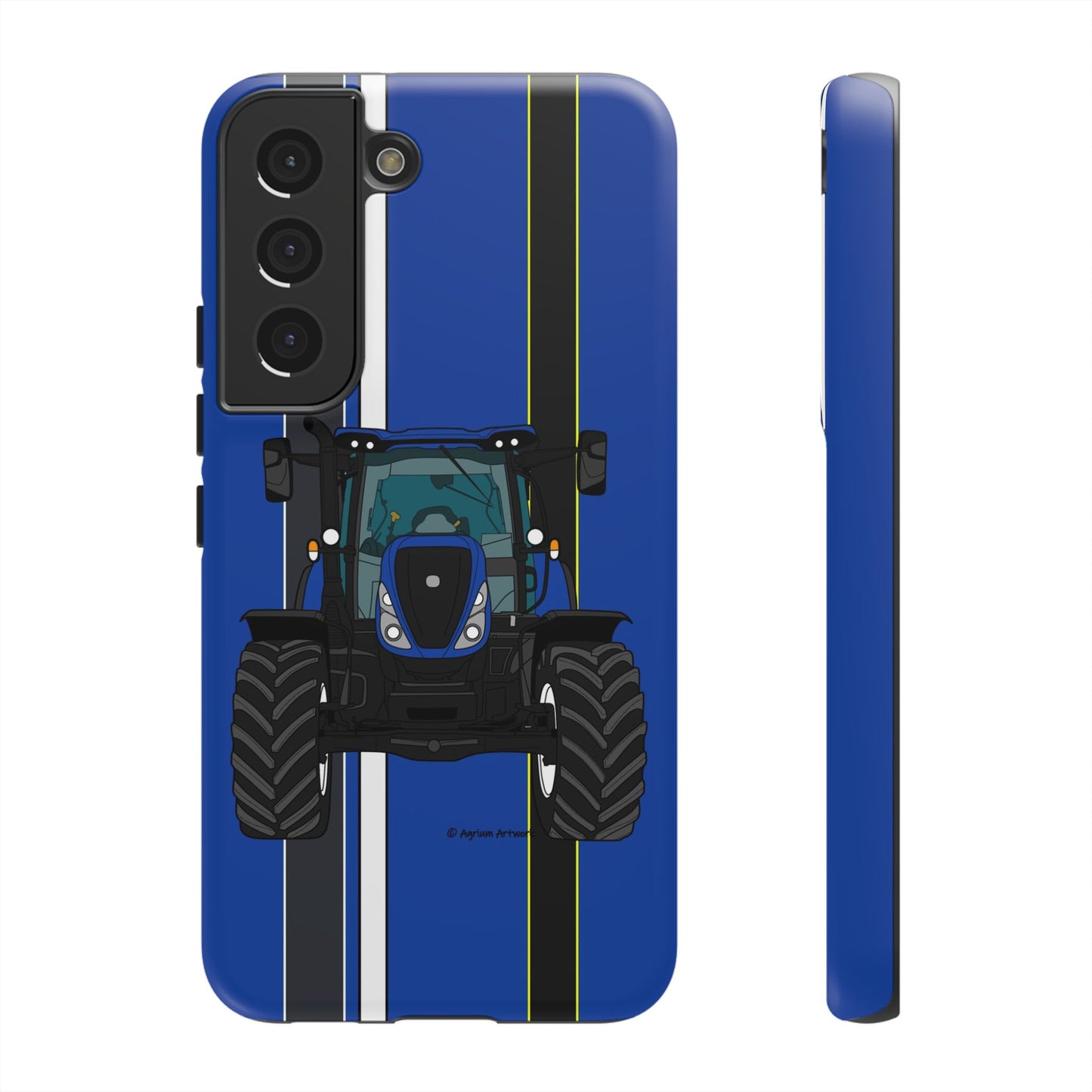 Blue Tractor #1 Tough Phone Case