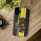 Yellow Fastrak 4000 Series Tough Phone Case - Black