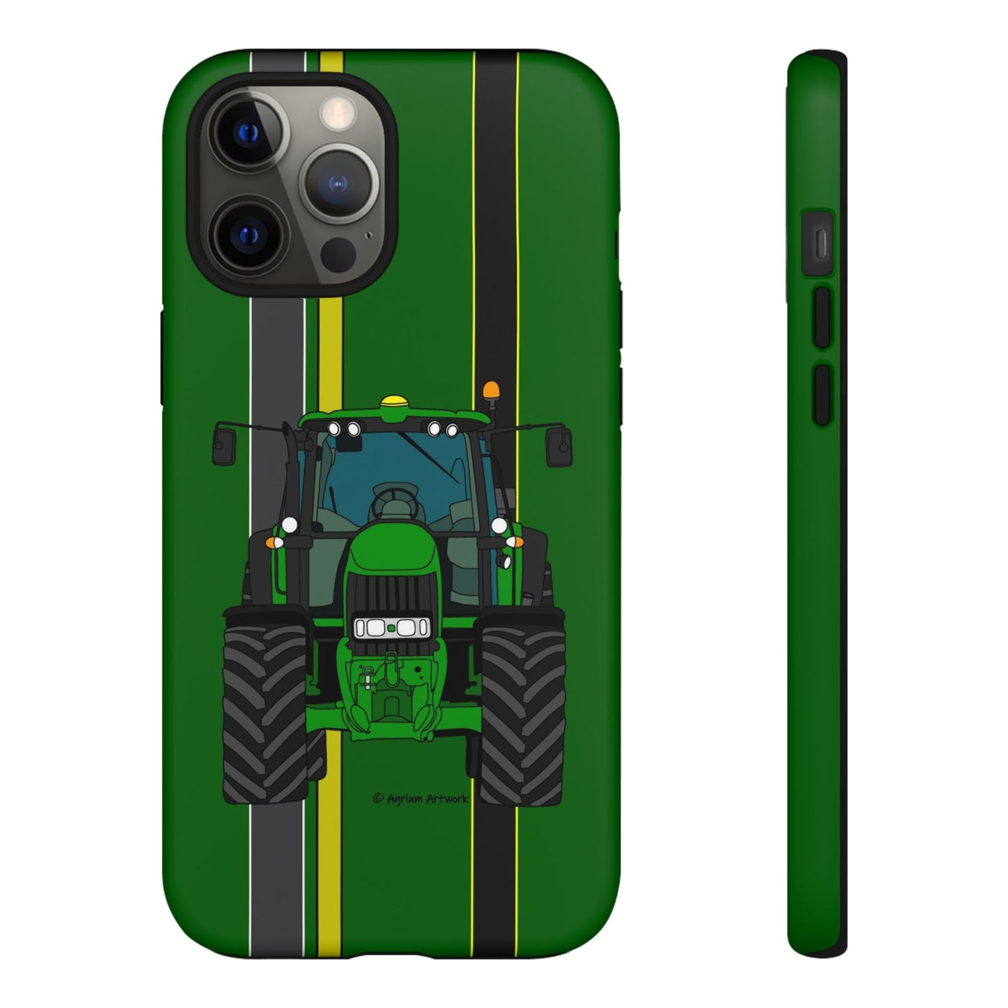 Green Tractor #2 Tough Phone Case