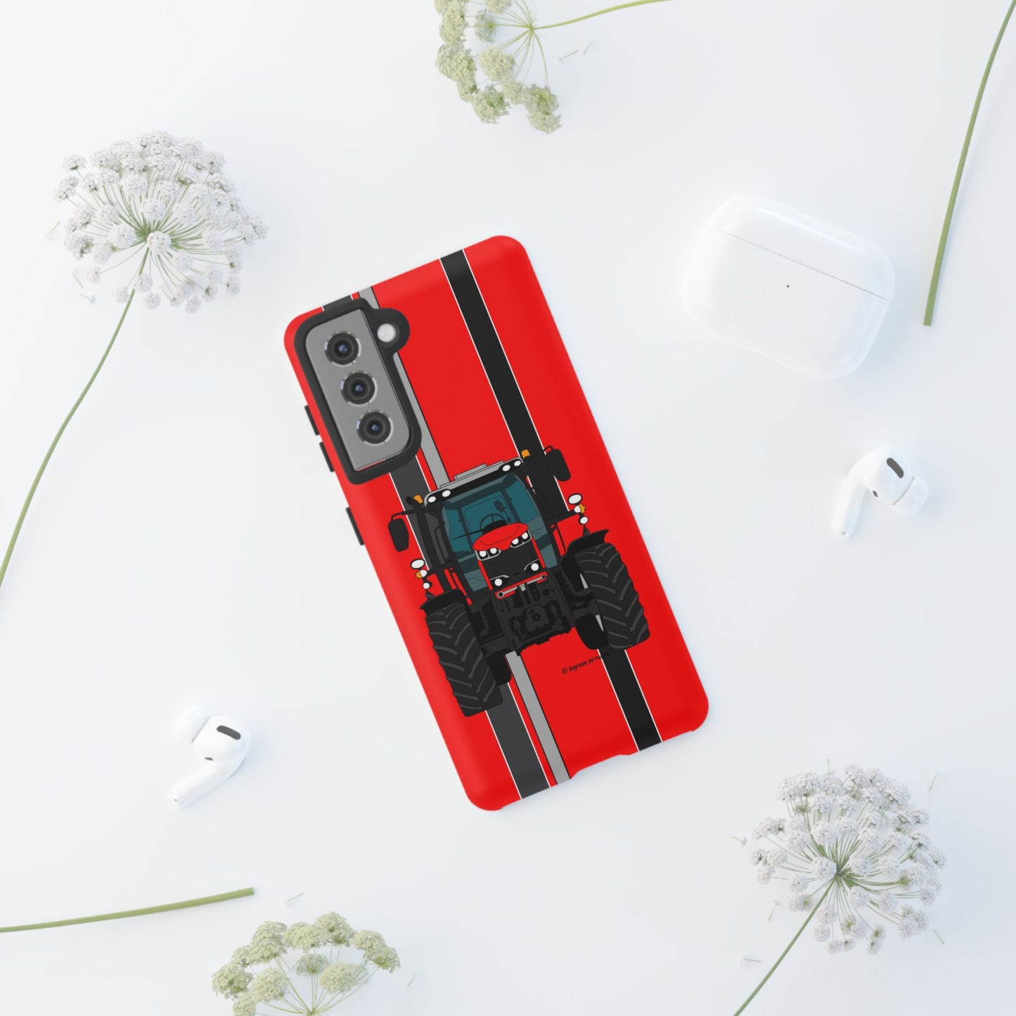 Red Tractor #1 Tough Phone Case