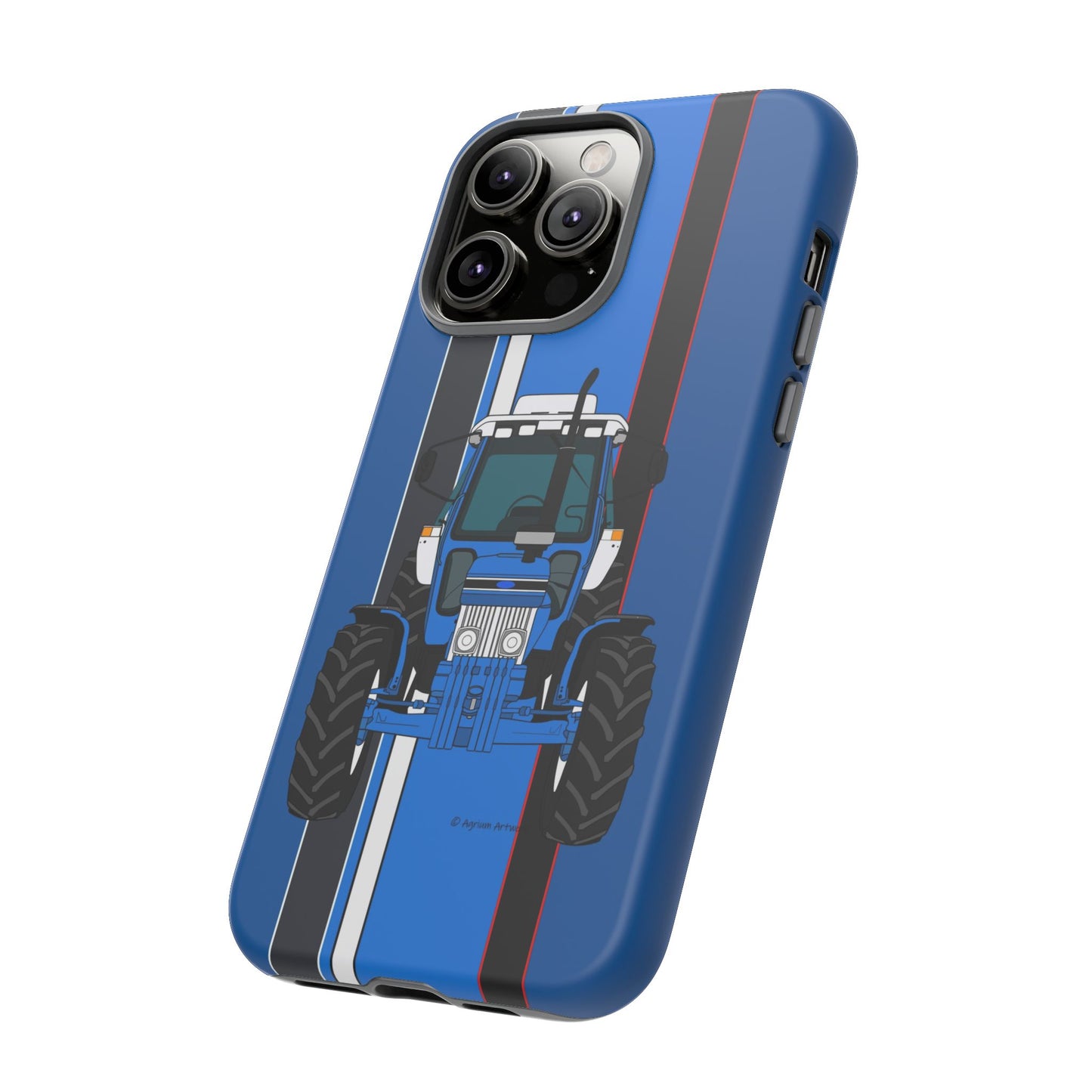 Blue Tractor #3 Tough Phone Case