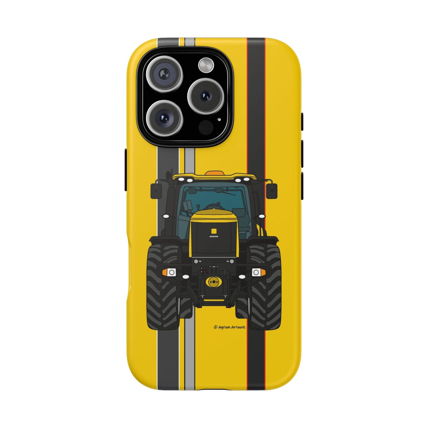 Yellow Fast Tractor #2 Tough Phone Case