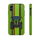 Lime Green Tractor #1 Tough Phone Case