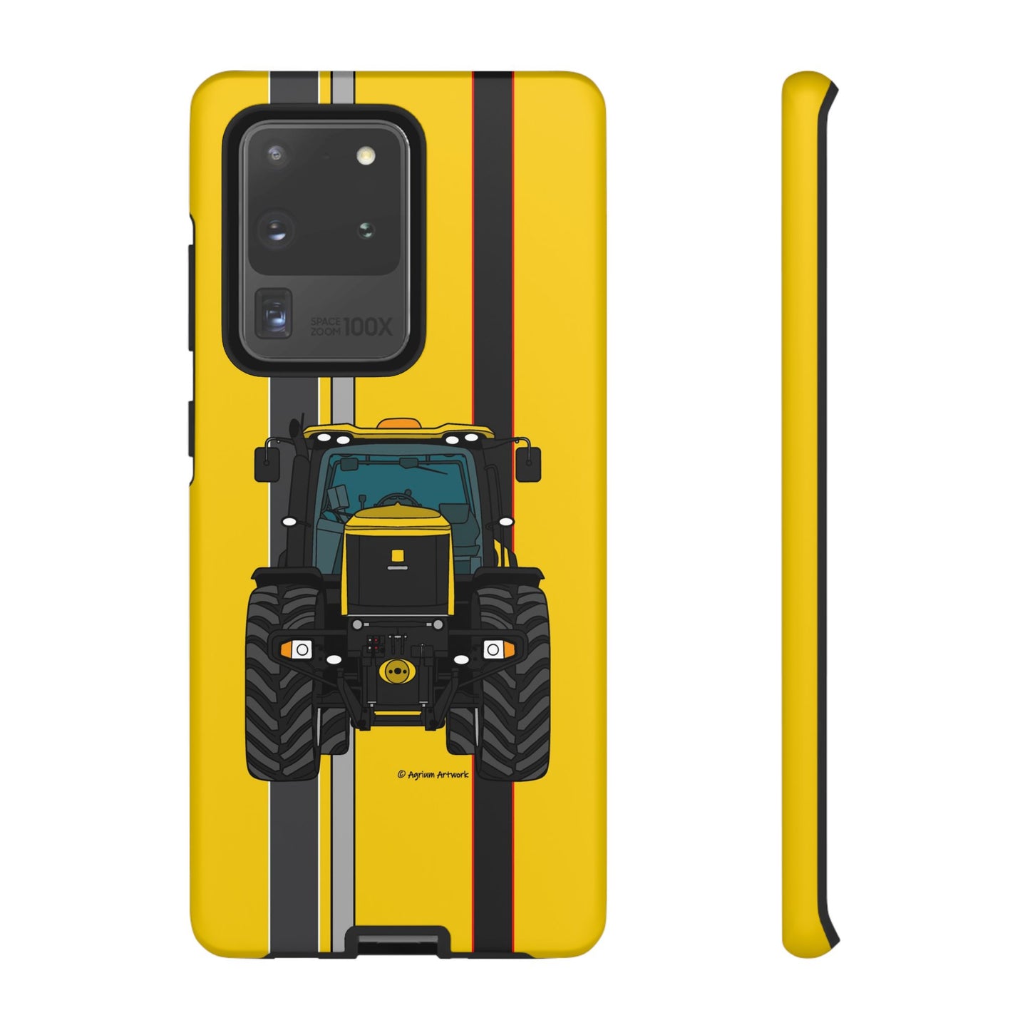 Yellow Fast Tractor #2 Tough Phone Case