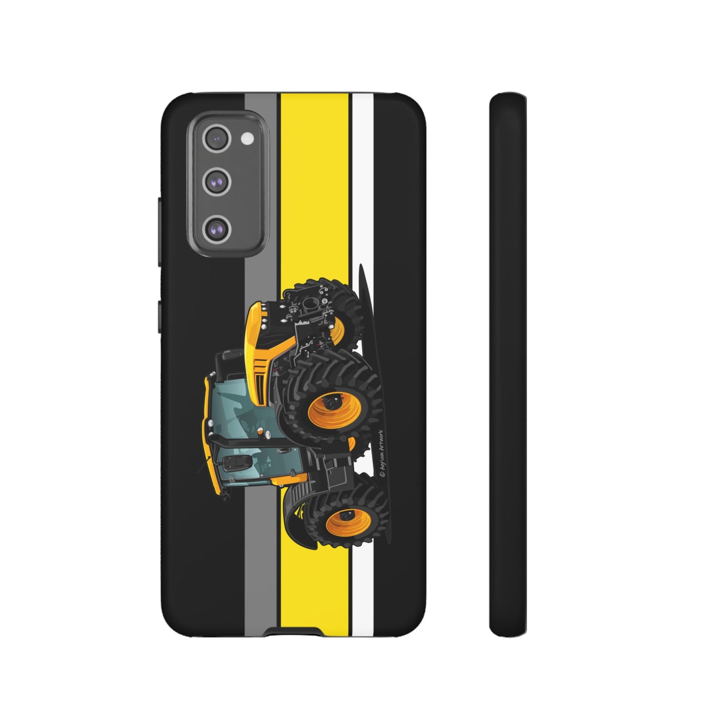 Yellow Fastrak 4000 Series Tough Phone Case - Black