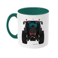 Maroon Tractor #1 11oz Coloured Mug