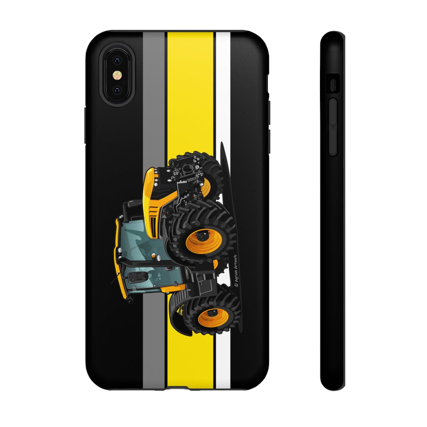 Yellow Fastrak 4000 Series Tough Phone Case - Black