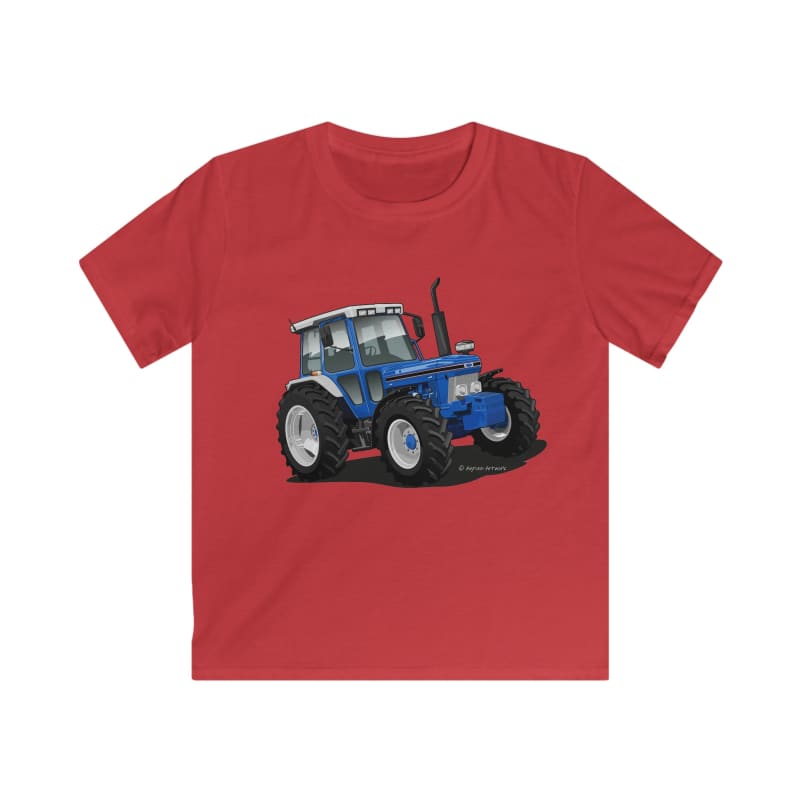 Ford 7810 Tractor - Kids DigiArt T-Shirt