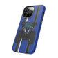 Blue Tractor #4 Tough Phone Case