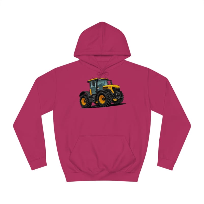 Yellow Fastrak 4000 Tractor - Adult DigiArt Hoodie