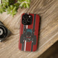 Maroon Tractor #1 Tough Phone Case