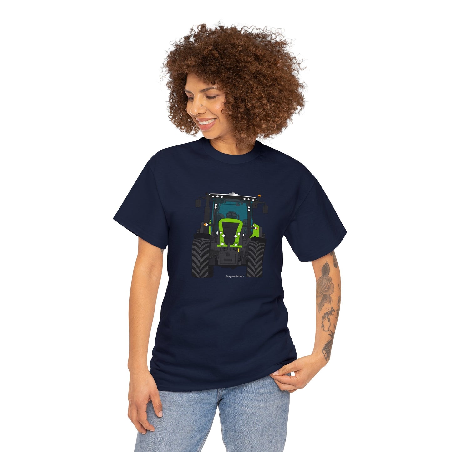Claas Axion Tractor - Adult Classic Fit Cartoon T-Shirt