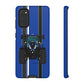 Blue Tractor #4 Tough Phone Case