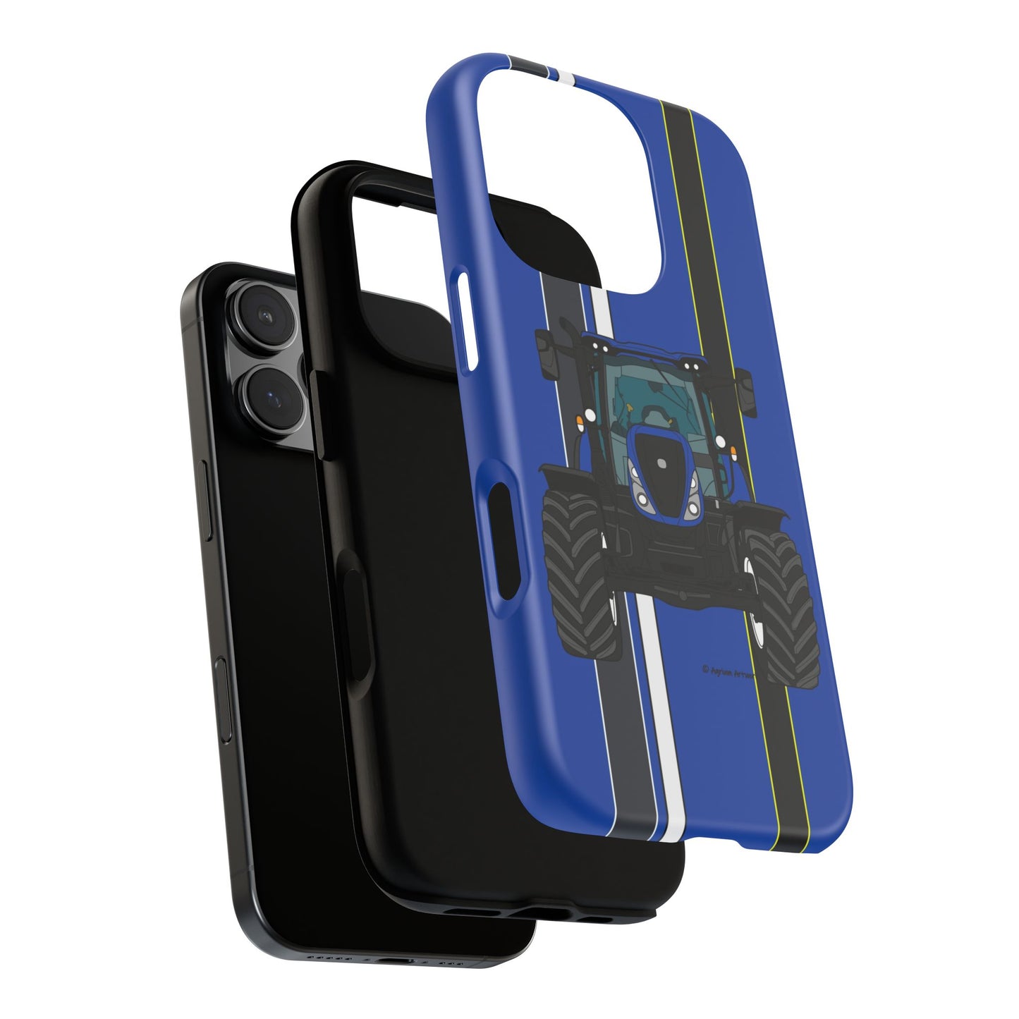 Blue Tractor #1 Tough Phone Case