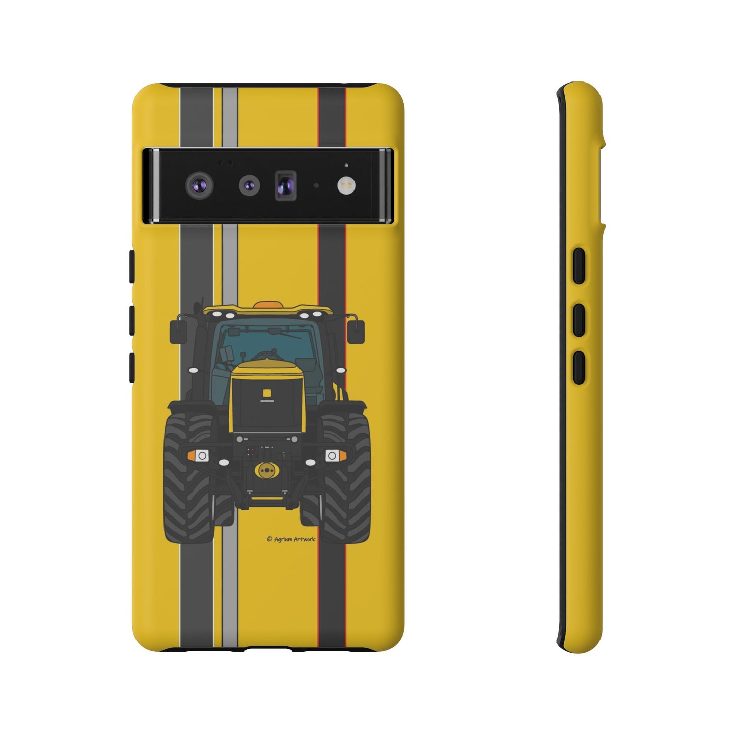 Yellow Fast Tractor #2 Tough Phone Case