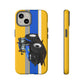 New Holland TM155 Tough Phone Case - Yellow