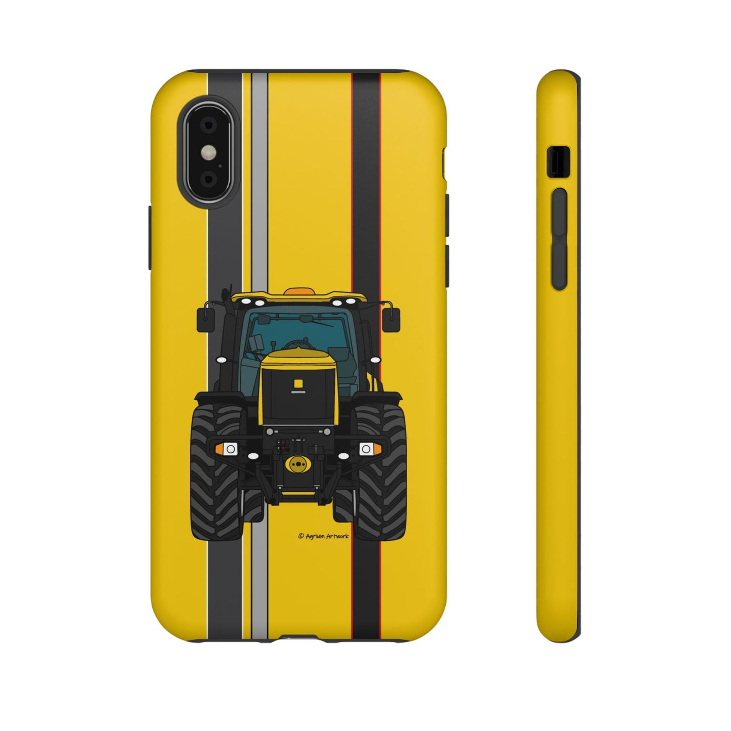 Yellow Fast Tractor #2 Tough Phone Case