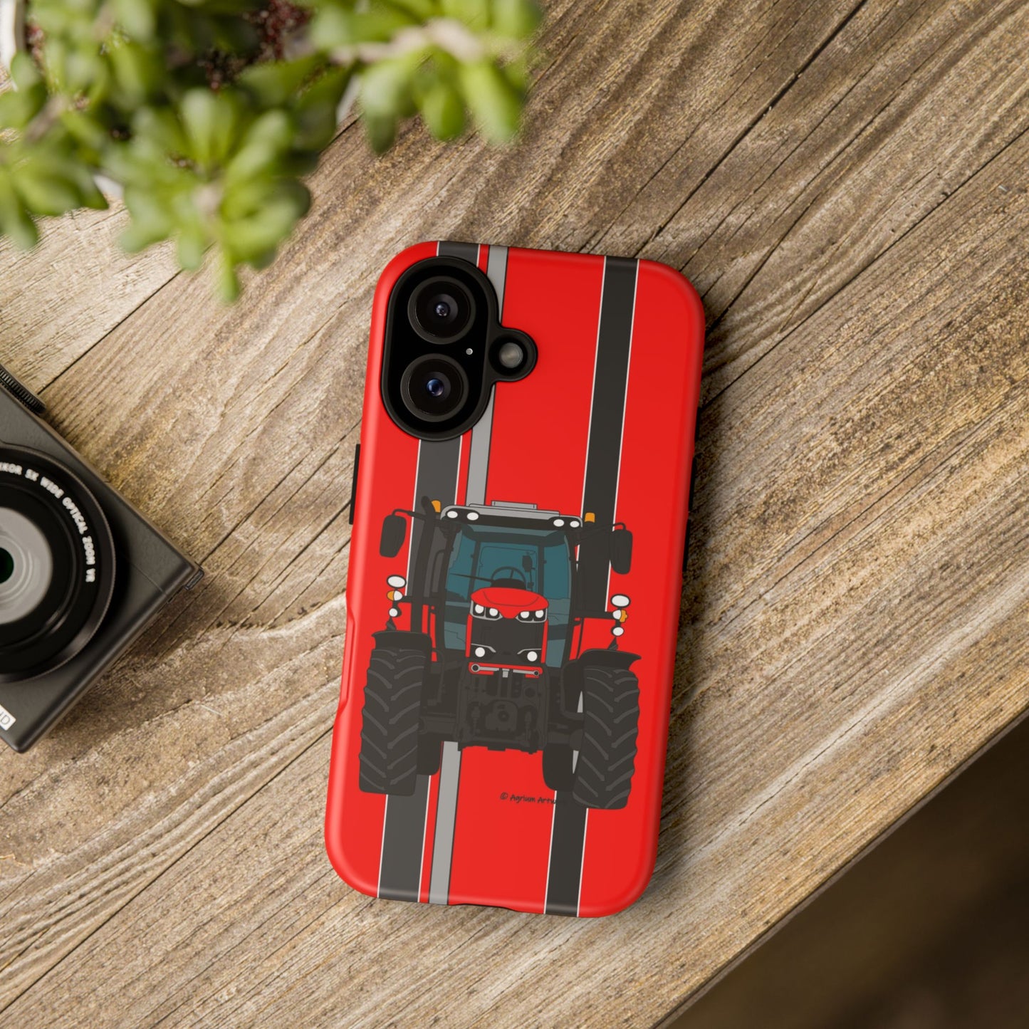 Red Tractor #1 Tough Phone Case