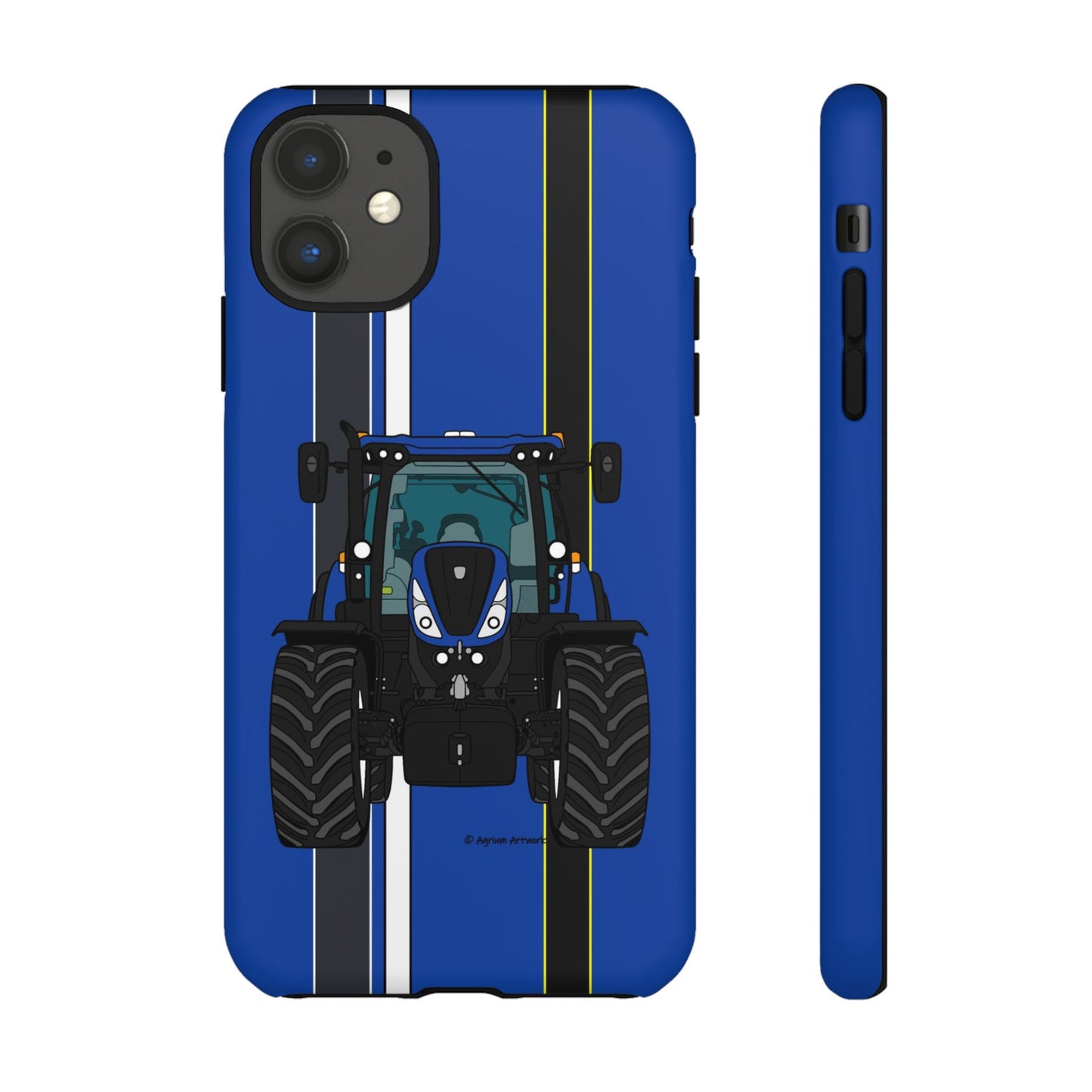 Blue Tractor #4 Tough Phone Case