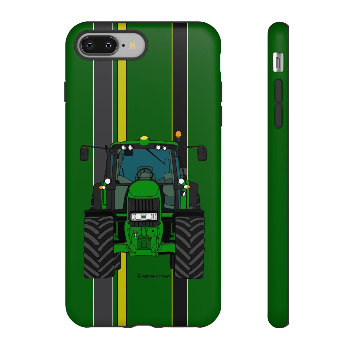 Green Tractor #2 Tough Phone Case