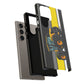 Yellow Fastrak 4000 Series Tough Phone Case - Black