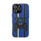 Blue Tractor #2 Tough Phone Case