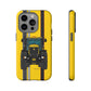 Yellow Fast Tractor #2 Tough Phone Case