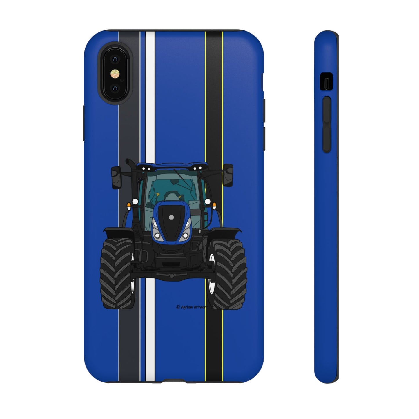 Blue Tractor #1 Tough Phone Case