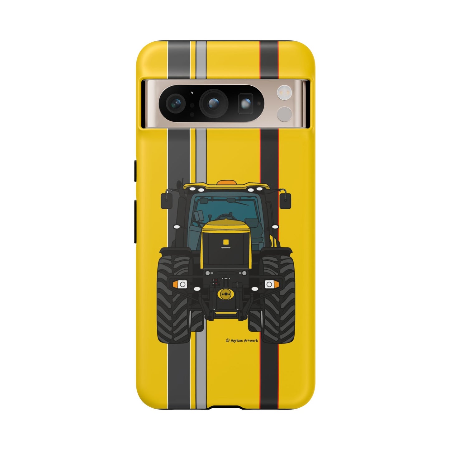 Yellow Fast Tractor #2 Tough Phone Case