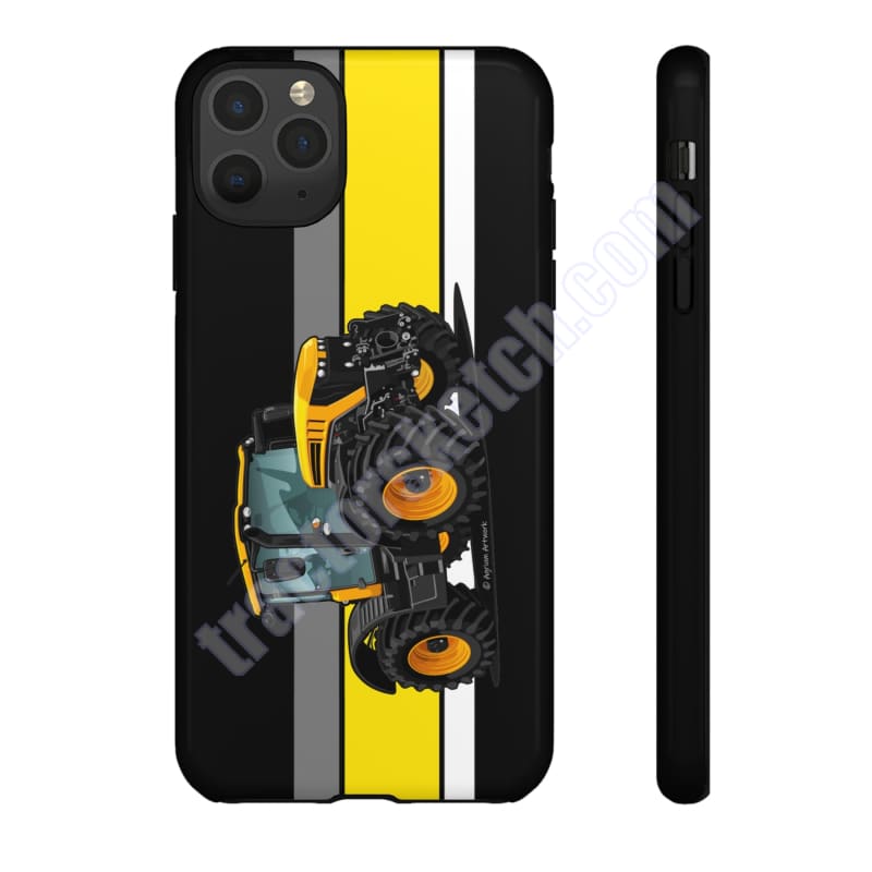Yellow Fastrak 4000 Series Tough Phone Case - Black