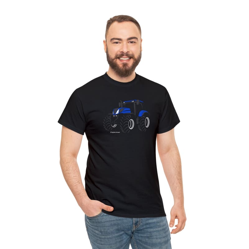 New Holland T7 Tractor - Adult Classic Fit Silhouette T-Shirt